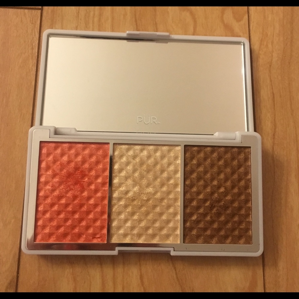 Pur Bronze & Brighten Cheek Palette